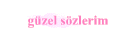gzel szlerim